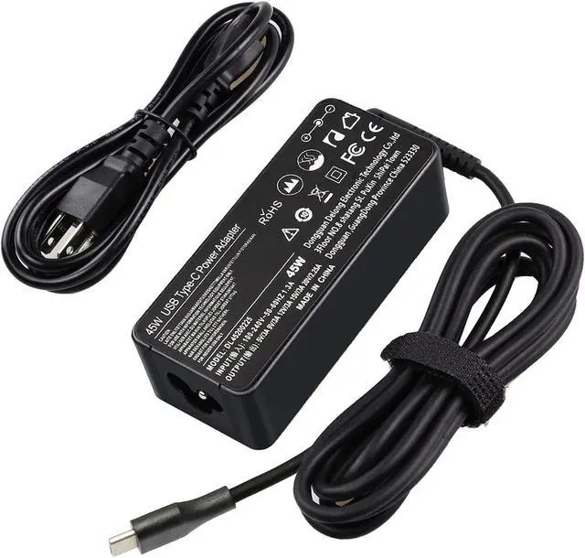 Main image of 45W Type C AC Adapter Laptop Charger Compatible for HP Chromebook X360 14-CA000 11-AE000 14-ca061dx 14-ca051wm; HP Chromebook 14 13 14A 11 11A G6 G7 G8 EE; HP Spectre X2 X360 13-ac023dx 13-ac033dx