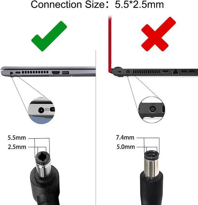 Alt view image 5 of 7 - 180W 19.5V 9.23A Charger,for Chicony A15-180P1A for Sager NP7876 NP7856-N NP7856-S NP8956 NP8957 Notebook AC Adapter 5.5x2.5mm