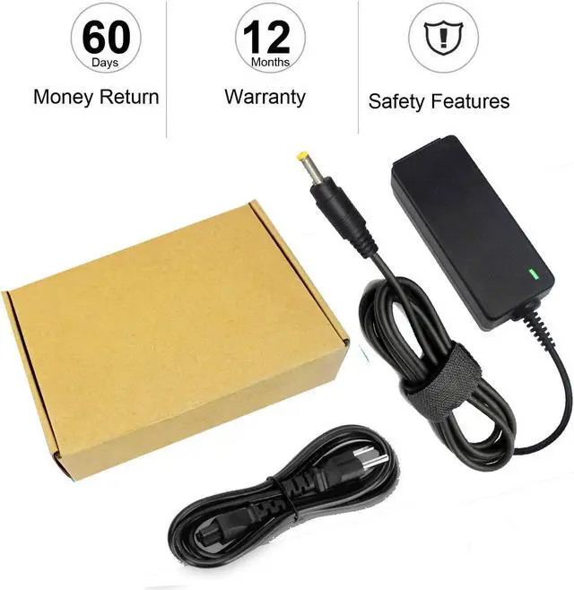 Alt view image 7 of 7 - LNOCCIY 19V 2.37A 45W Laptop Charger for Toshiba Chromebook 2 CB35 CB30 CB35-C3300 CB35-C3350 CB35-B3330 CB35-B3340 cb30- b3121 Satellite P25W-C2300-4K PA5072U-1ACA PA5192U-1ACA Adapter Power Supply