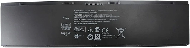 Alt view image 6 of 7 - E7440 E7450 E7420 3RNFD 34GKR 0G95J5 Laptop Battery Compatible with Dell Latitude 14 7000 E7440 E7450 E7420 451-BBFV 3RNFD G0G2M PFXCR T19VW 34GKR 0909H5 0G95J5 E225846 Notebook Battery