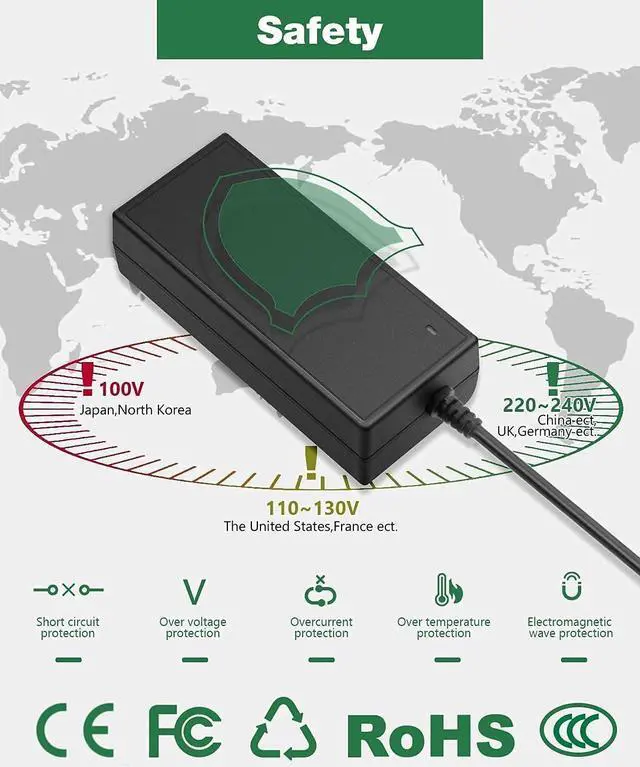Alt view image 4 of 6 - XE350XBA XE310XBA AC Adapter Charger (USB C) 45W Fit for Samsung Chromebook 4 4+ Plus Type C Laptop Power Cord