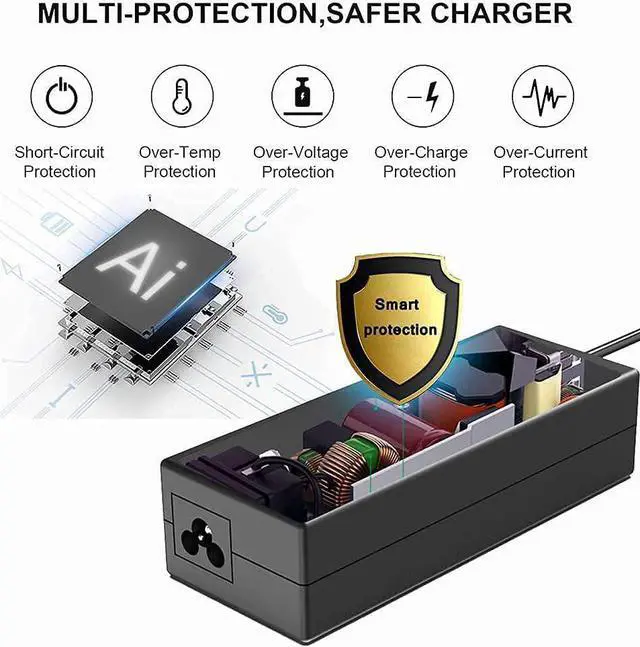 Alt view image 5 of 6 - XE350XBA XE310XBA AC Adapter Charger (USB C) 45W Fit for Samsung Chromebook 4 4+ Plus Type C Laptop Power Cord