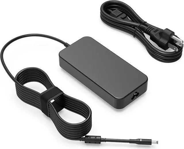 Main image of 130W Charger Fit for Dell-XPS 15 7590 AIO, Vostro 7500 7590, Inspiron 7590 7591 7501 7790 5400 5401 5490 5491 Laptop AC Adapter Power Supply Cord