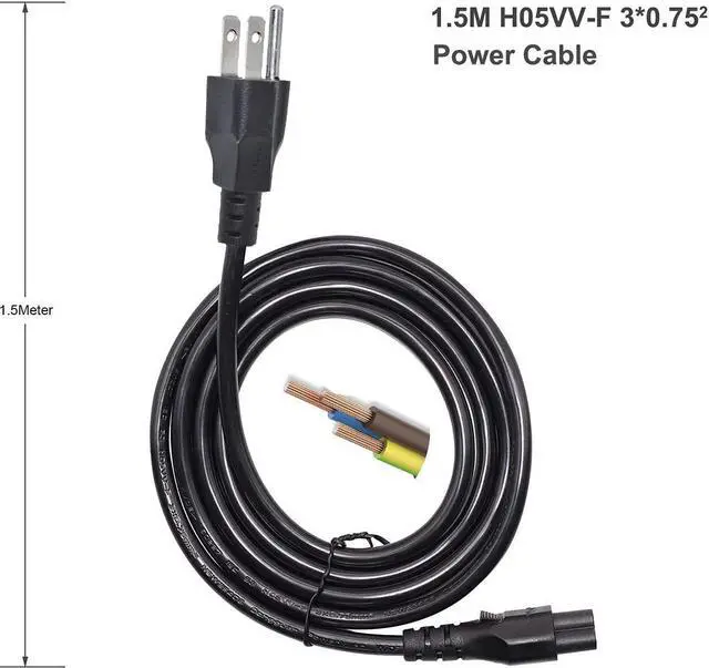 Alt view image 6 of 7 - 19v 4.74a 90W ASUS Laptop Charger Replacement for U56e K53e A55a D550m K501 K501u U46e X551 X551m K601 Q501AC Adapter Power Supply Cord(Big Tip Size:5.5x2.5mm)