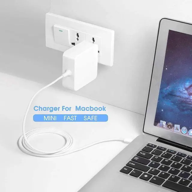 Alt view image 7 of 7 - 65W USB Type C PD Charger Adapter USB-C Laptops PD Charger for MacBook/Pro, Dell, HP Spectre, ASUS and More