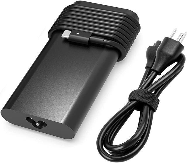 Main image of 130W USB Type-C Charger AC Adapter for Dell XPS 15 9500 9560 9575 2-in-1 Precision 5530 2 in 1,Compatible P/N: 0M0H25 M0H25 0K00F5 K00F5 DA130PM170 HA130PM170 450-AHOM T4V18