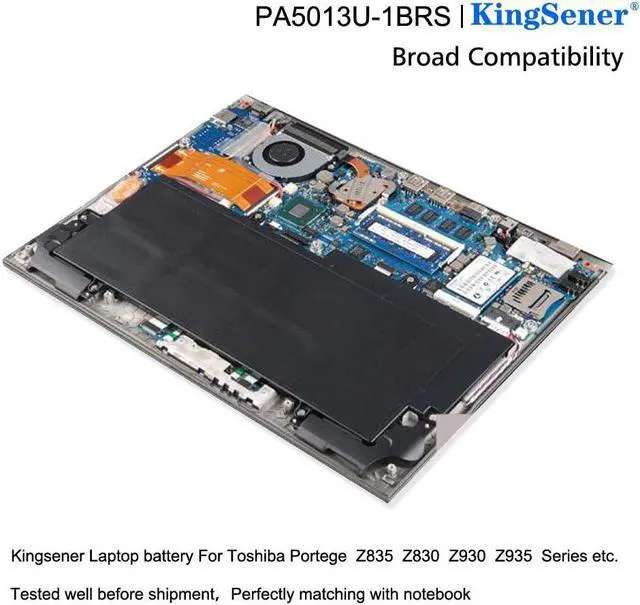 Alt view image 6 of 7 - PA5013U-1BRS Laptop Battery for Toshiba Portege Z835 Z830 Z930 Z935 Ultrabook PA5013U-1BRS PA5013 PA5013U 14.8V 3060mAh 47WH
