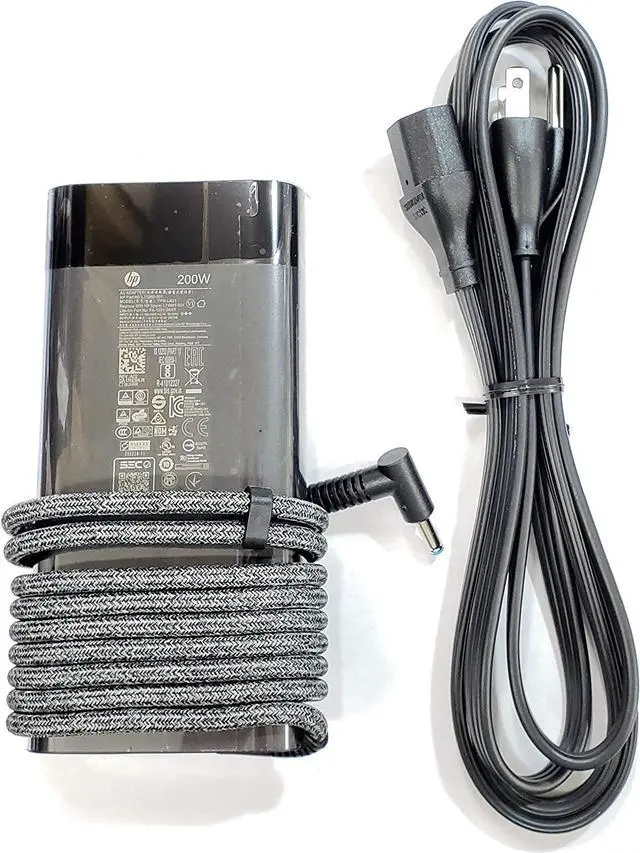 Main image of New Replacement For HP 200W AC Adapter For HP OMEN 15 15t 17 17t ZBook 15 17 G3 G4 G5 ZBook Studio G3 G4 G5 Pavilion Gaming 15-cx, Compatible P/N: L73385-001, TPN-LA21, L74881-001, PA-1201-08HT.