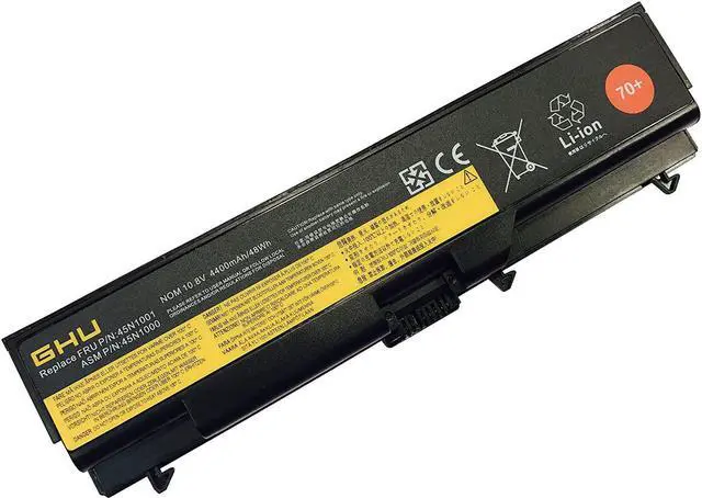 Main image of New GHU Battery 70+ 48 WH 0A36302 0A36303 45N1001 Compatible with Lenovo Thinkpad T410 T420 T430 T510 W530 W510 W520 L410 L420 L430 42T4751 45N1005 42T4235 45N1011 42T4757 42T4737 42T4753 42T4791