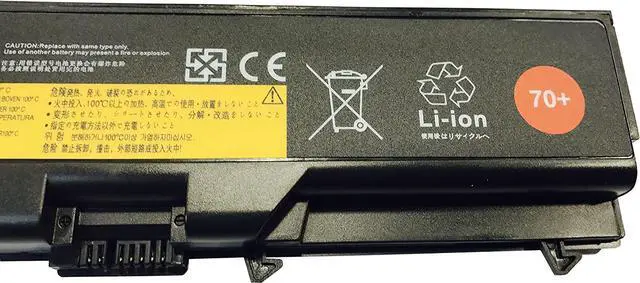Alt view image 4 of 6 - New GHU Battery 70+ 48 WH 0A36302 0A36303 45N1001 Compatible with Lenovo Thinkpad T410 T420 T430 T510 W530 W510 W520 L410 L420 L430 42T4751 45N1005 42T4235 45N1011 42T4757 42T4737 42T4753 42T4791
