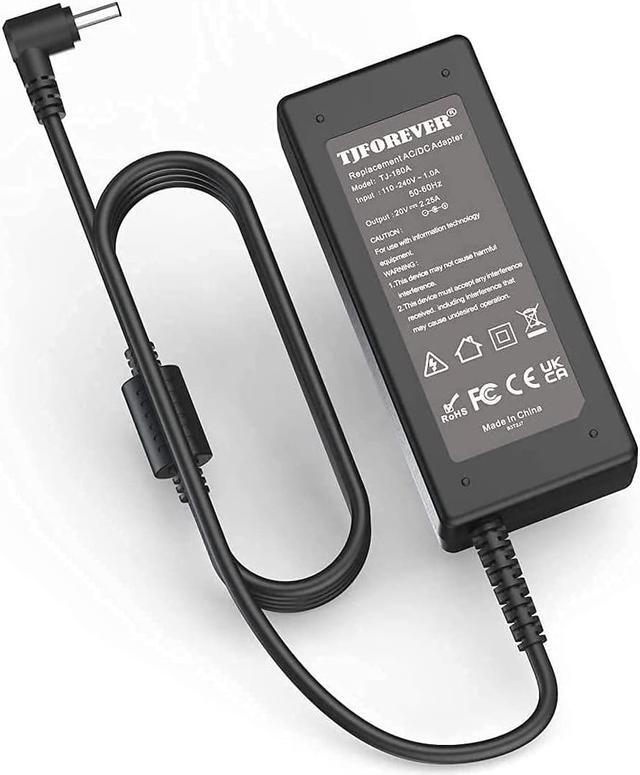 Alt view image 5 of 7 - TJFOREVER 20V 2.25A 45W Laptop Charger for Lenovo Ideapad S145 S540 S340 C340 S740 110s 120s 310 320 320s 510 510s 710s 720s Yoga 710 11 14 15 Power Adapter(4.0x1.7mm)