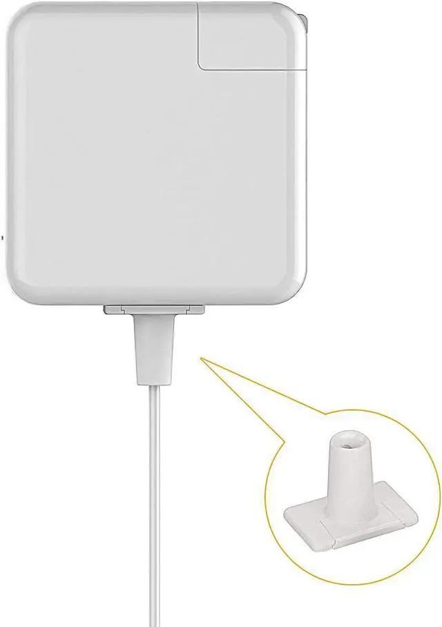 Alt view image 5 of 6 - Charger Cable ProtectorMAC-Book Adapter Cable Saver Compatible with 45W/60W/85W, Dual Ends Protector,1Pack