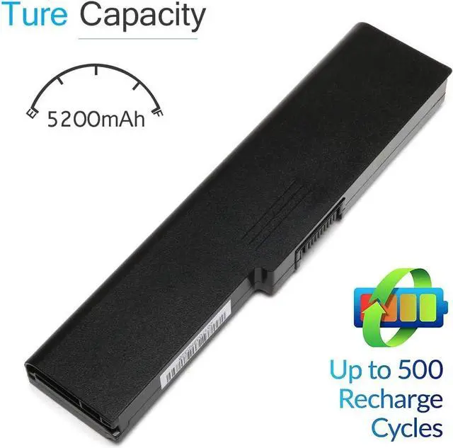 Alt view image 3 of 6 - Replacement 10.8V 48Wh PA3817U-1BRS Battery for Toshiba Satellite L655 L755 L775 L775D L745 L675 L675D A665 C655 C675 P745 P755 M645-S4070 L745-S4210 L775D-S7340 Laptop