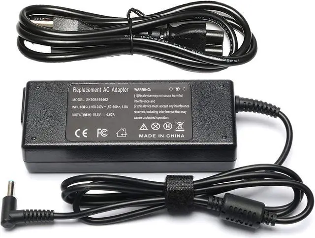 Main image of 90W Tinkon Envy Touchsmart Sleekbook 15 17 M6 M7 Series AC Laptop Adapter Charger for HP Pavilion 11 14 15 17 HP Stream 11 13 14 HP Elitebook Folio 1040 HP Spectre X360 13 15 Power Supply Cord