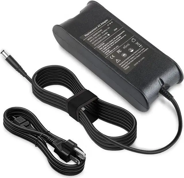 Main image of DJW? 19.5v 4.62a 90W PA-3E AC Adapter Charger for Dell Latitude E5450 E5540 E5550 E6430 E6440 E7440,Dell Alienware M11x R1 R2 R3,Ins piron 11 14 14z 15R 17R N4010,Dell Vostro 1014 2420 2520 3360 3500