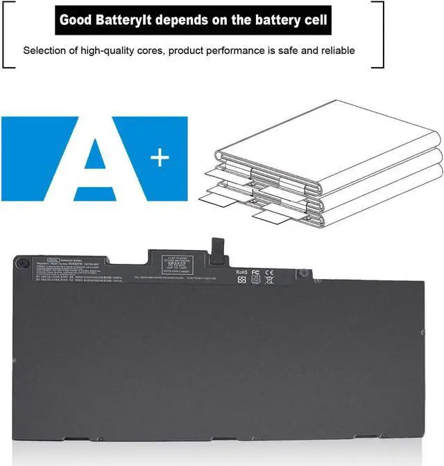 Alt view image 4 of 7 - Bovekeey CS03 CS03XL Laptop Battery Compatible with HP EliteBook 840 G3 848 G3 850 G3 755 G3 745 G3 EliteBook 840 G4 848 G4 850 G4 755 G4 745 G4 ZBook 15u G3 Series 800231-1C1 800513-001 CS03046XL