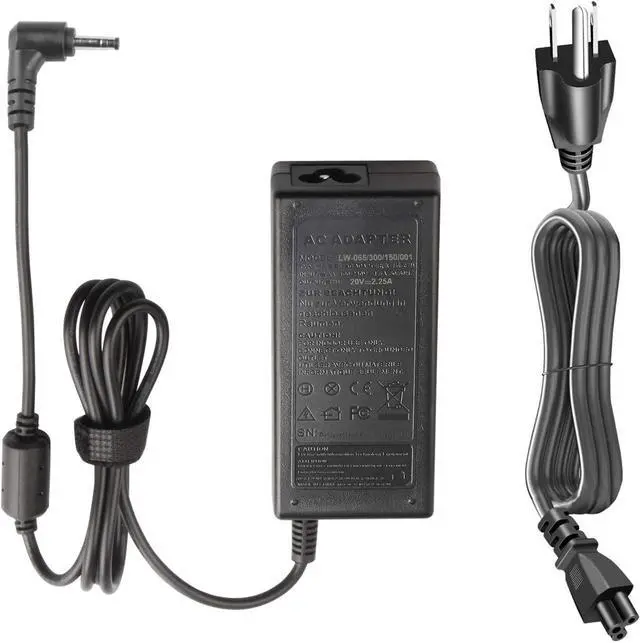 Main image of 45W Adapter Laptop Charger for IdeaPad 100 100s 110 130s 310 510 510s 710 710s Power Supply Cord (GX20K11838)