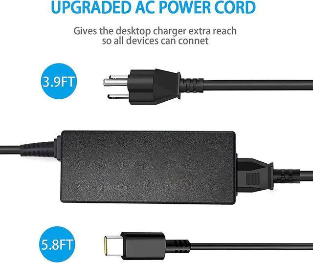 Alt view image 5 of 7 - 45W USB C Charger for Acer Chromebook Spin 11 13 15 CP311 CP315 CP713 CP311-1H CP311-2H CP311-1H-C1FS 1H-C5PN 1HN-C2DV 2H-C679 CP315-1H CP315-1H-P8QY CB311-8H CB314 CB315 Acer Laptop Charger Type-C