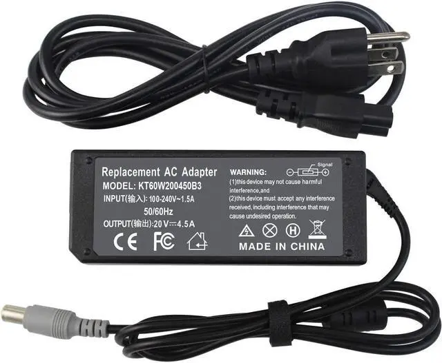 Main image of Gomarty 90W AC Power Adapter Charger for IBM ThinkPad Z60 Z60t Z61 X201 X220 X300 X301 X60s R61 2353 2355 417032U 42T5292 40Y7659 PA-1650-53I 20V 4.5A