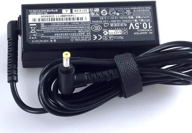 Alt view image 2 of 5 - Original AC Adapter Charger for Sony VGP-AC10V10 VAIO Duo 13 Pro 11/13 10.5V 3.8A