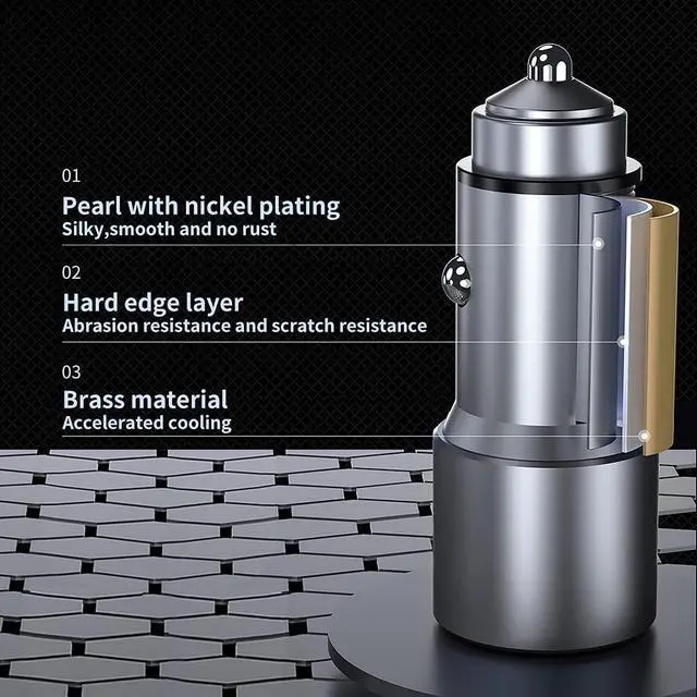 Alt view image 7 of 7 - USB PD Type C Car Charger, 42w QC3.0 Fast Charge Adapter,Car Adapter Cigarette Lighter Compatible with iPhone 13/13Pro/13 Pro Max/12/XS, Samsung Xiaomi and More, Include a 3-in-1 Charging Cable