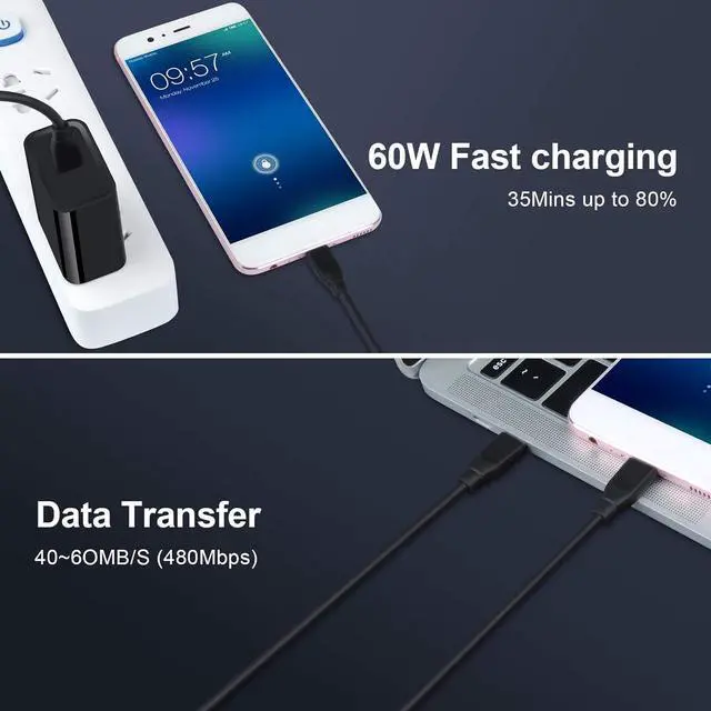 Alt view image 6 of 7 - Type C Charger Super Fast Charging for Moto G Power 2024/G Stylus 5G 2023/G 5G/G Pure/G Play 2024/G8/G7,Motorola Edge 5G UW/One 5G Ace/One 5G UW/Edge Plus 2022,20W USB C Wall Charger+C Charger Cable