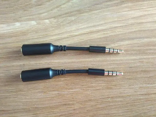 Alt view image 6 of 6 - 2 Pack Headphone Jack Adapter Android Phone Ultra Slim Audio Extender Replacement for Life Proof 3.5 mm Short Extension Cable AUX Skinny Dongle Compatible with Lifeproof