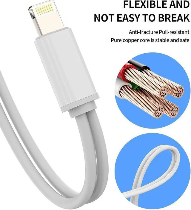 Alt view image 3 of 4 - Converter Compatible with iPhone Headphone Adapter Compatible for Lightning Double to Audio Jack and Charger Earphone Charging Splitter 11 12 Mini pro xs xr x 7 8 plus Connector for ipad air for Apple
