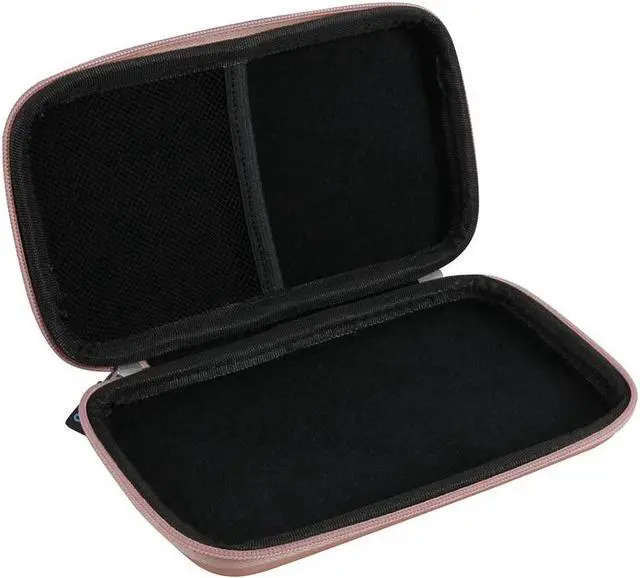 Alt view image 4 of 6 - Hard EVA Travel Case for POWERADD Pilot 4GS 12000mAh / Uni-Yeap 11000mAh External Battery Charger Power Bank Color: Rose Gold