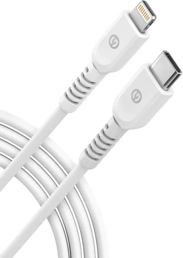 Alt view image 2 of 6 - Galvanox (Apple MFi Certified) Cord with Wall Plug for iPhone 14/13 Pro Max Charger Lightning to USB-C Fast Charging Adapter with Cable (White)