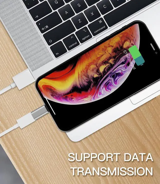 Alt view image 5 of 7 - 3 Pack Micro USB Female to Lightning Male Adapter Zoyuzan Brand Compatible with Cellular Phones and Headphones 12 Month Warranty