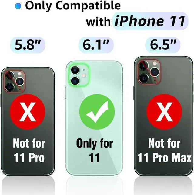 Alt view image 2 of 4 - Battery Case for iPhone 11, OMEETIE Real 5000mAh Slim Portable Protective Charging Case Rechargeable Charger Case Only for iPhone 11 Compatible with Earphones (6.1 inch/Black)
