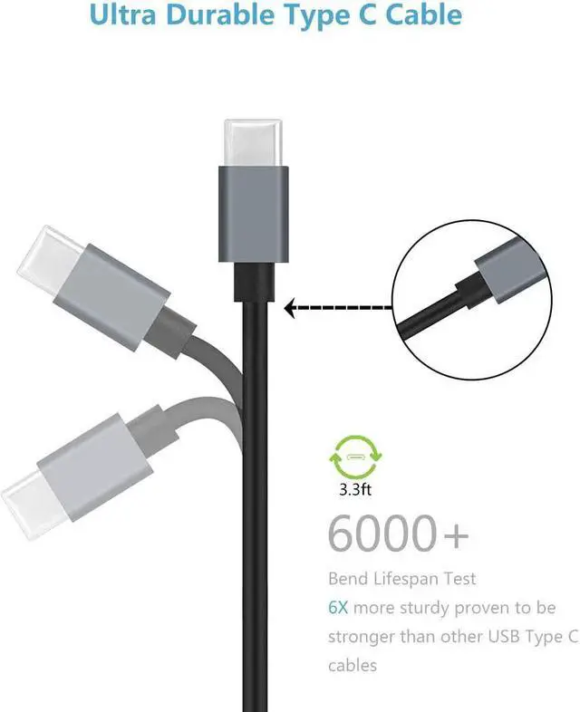 Alt view image 6 of 7 - Fast USB Car Charger for  Galaxy A55/A54/A53/A50/A15/A14/S25/S24/S23/S22/S21 Plus/Ultra/S10/S9/S8/Note 20/A10S/A21/A31/A51 Quick Charge 3.0 Dual USB Rapid Car Charger with Type C Cable 3.3ft