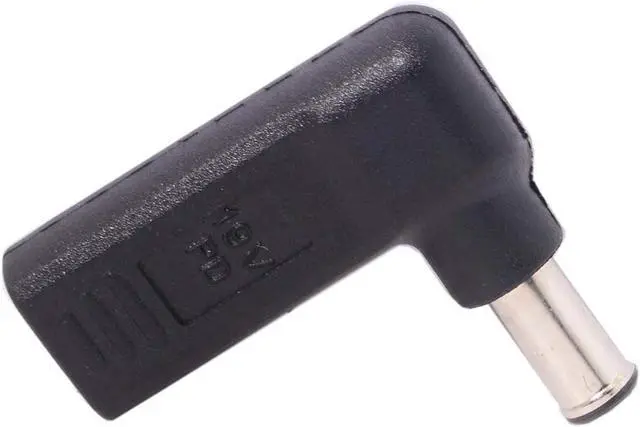 Alt view image 7 of 7 - USB 3.1 Type C USB-C Input to 65W PD Emulator Trigger 90 Degree Angled Adapter (6.0x4.4mm)