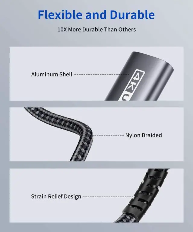 Alt view image 5 of 7 - USB C to DisplayPort Adapter 4K@60Hz Type C to Display Port Cable Adapter Compatible with iPhone 15 Pro Max MacBook Pro 2019 2018 Surface Book  XPS  Galaxy S24 S23 Note 20-Grey