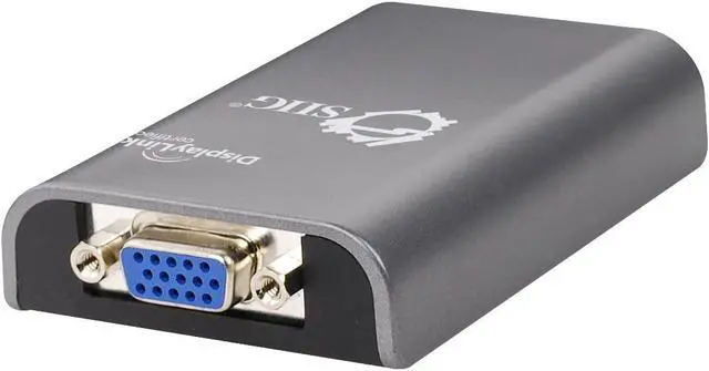 Alt view image 2 of 3 - SIIG USB 2.0 to VGA Pro Adapter (JU-VG0012-S1)