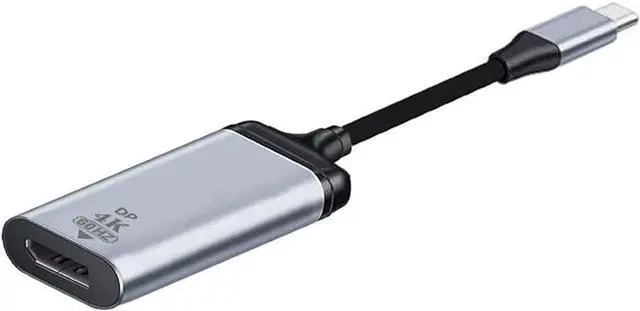 Alt view image 3 of 7 - 4K 2K 60hz USB-C Type C Male to Displayport Female Monitor DP Cable Adapter for Tablet & Phone & Laptop
