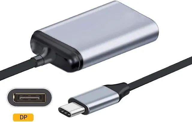 Alt view image 4 of 7 - 4K 2K 60hz USB-C Type C Male to Displayport Female Monitor DP Cable Adapter for Tablet & Phone & Laptop