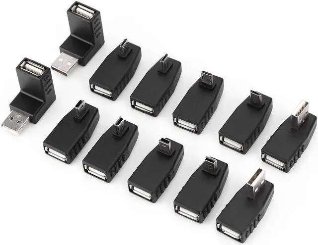 Alt view image 5 of 7 - USB Adapter Kit 40PCS Multiple USB2.0 Adapter Converter Connectors Compatible USB1.1/1.0