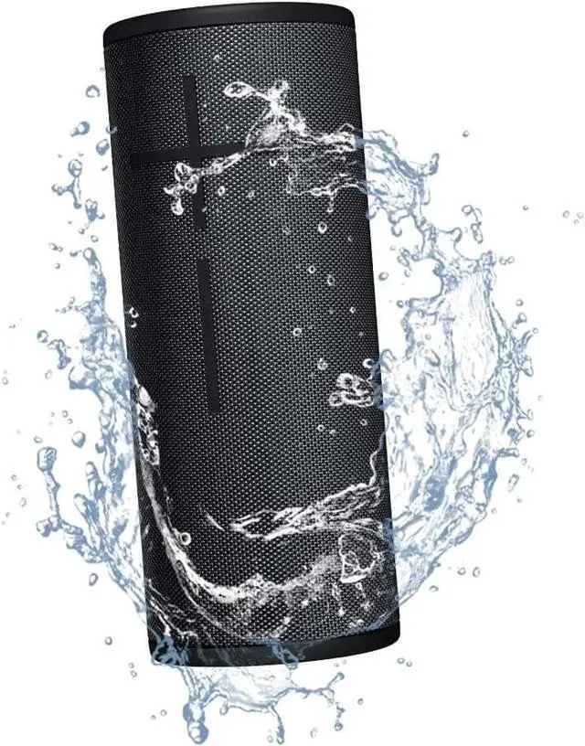 Alt view image 2 of 7 - Ultimate Ears BOOM 3 Wireless Bluetooth Speaker, Bold Sound + Deep Bass, Bluetooth, Magic Button, Waterproof, 15 Hours Battery, Range of 150 ft, Night Black