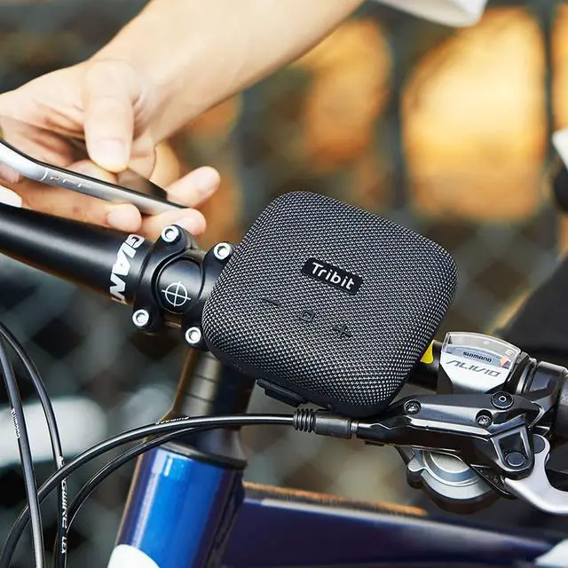 Alt view image 3 of 6 - Tribit StormBox Micro Portable Bluetooth Speaker IP67 Waterproof Dustproof Outdoor Bike Speaker