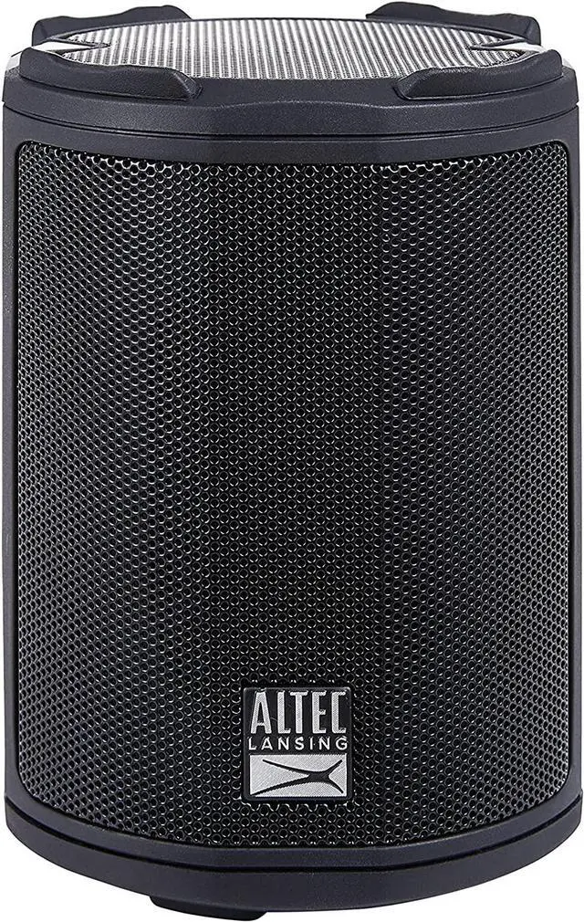 Main image of Altec Lansing - HydraMotion Wireless Bluetooth Speaker with 360 Degree Sound, Portable IP67 Waterproof for Outdoors, Shockproof, Snowproof, Everything Proof, 12 Hour Playtime (Black)