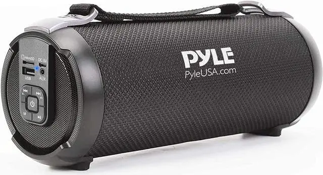 Alt view image 5 of 7 - Pyle Wireless Portable Bluetooth Boombox Speaker - 500W 2.0CH Rechargeable Boom Box Speaker Portable Barrel Loud Stereo System with AUX Input/USB/SD/Fm Radio, 3" Subwoofer, Voice Control - PBMWP185