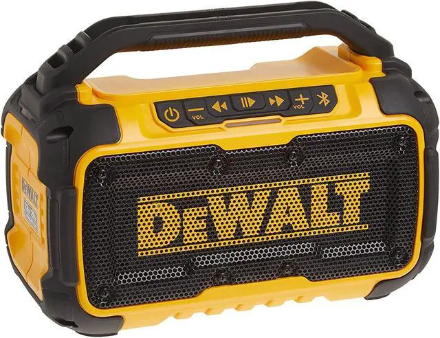 Alt view image 2 of 7 - DEWALT 20V MAX Bluetooth Speaker with Battery Pack and Charger