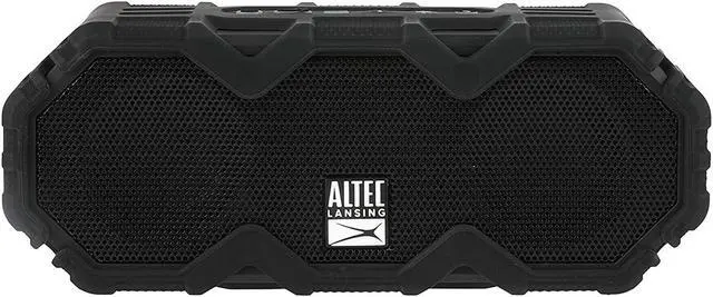 Alt view image 2 of 7 - Altec Lansing LifeJacket Mini - Waterproof Bluetooth Speaker with Lights, Portable Wireless Speaker for Pool, Beach, Hiking, Sports, Camping, 16 Hour Playtime, Floats in Water