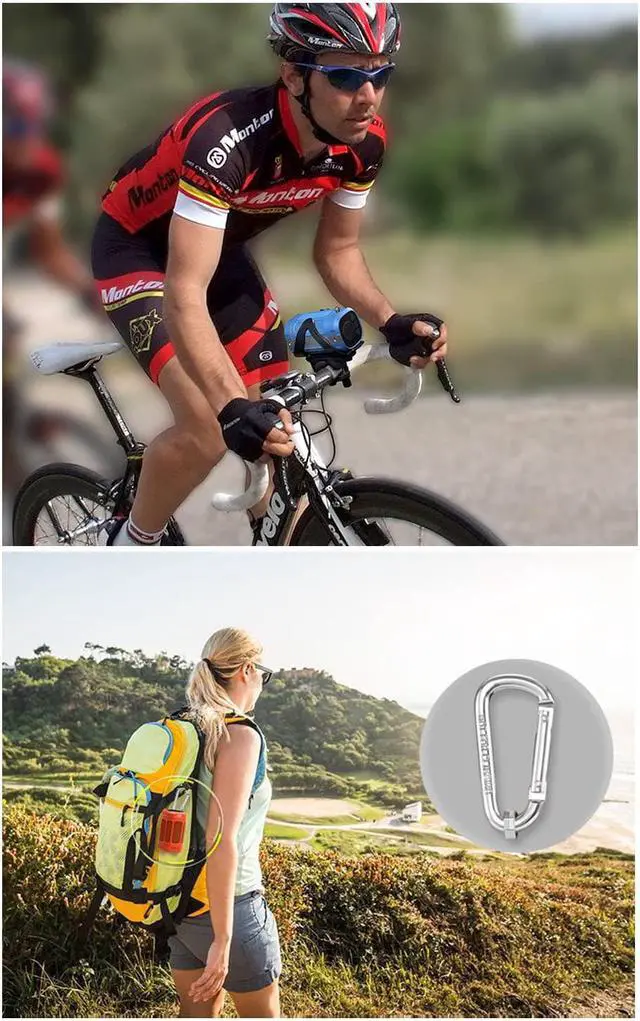 Alt view image 2 of 7 - Wireless Waterproof Speaker Portable Bluetooth 5.0 Speaker with Bike Mount & Remote  Premium Sound Quality & Loud 8W Mini Speaker  10 Hours of Playtime (Black)
