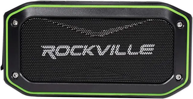 Alt view image 2 of 7 - Rockville (2) ROCK ANYWHERE WaterProof Portable Bluetooth Speakers+TWS Linking