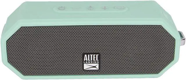Alt view image 2 of 4 - Altec Lansing LifeJacket H2O 4 - Waterproof Bluetooth Speaker, Durable & Portable Speaker with Voice Assistant, 10 Hour Battery Life & 100 Foot Range, Mint