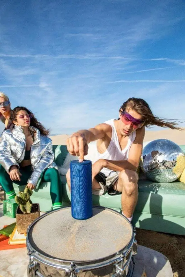 Alt view image 5 of 7 - Ultimate Ears MEGABOOM 3 Portable Waterproof Bluetooth Speaker - Bulk Packaging - Night Black