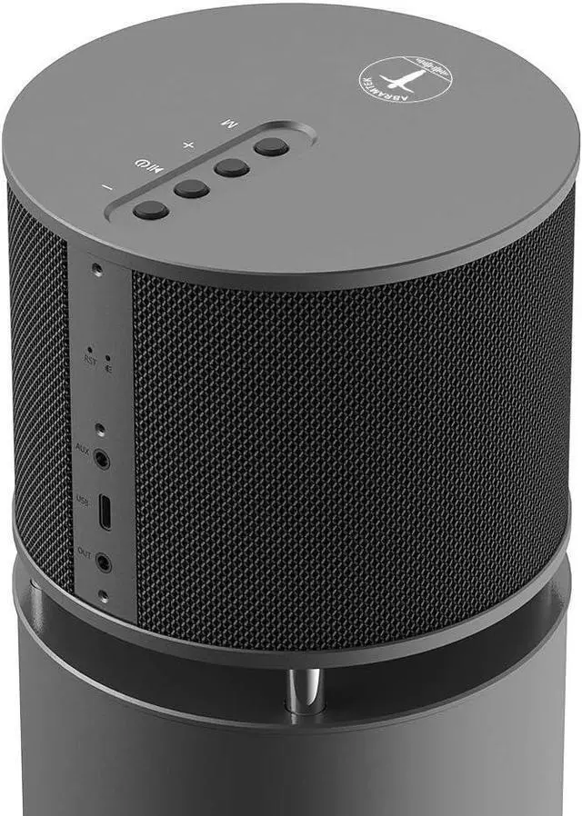 Alt view image 2 of 6 - ABRAMTEK 100W Bluetooth Speaker, E600 High Power Wireless Speaker with Super Bass Subwoofer and 360 Sound for Home Office Party Outdoor (Grey)